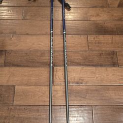 Vector Ski Poles 115cm Made In Italy