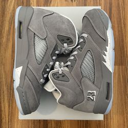 Jordan 5 Retro Wolf Grey Sz 8.5