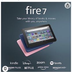 New Amazon Fire 7 16gb Tablet 