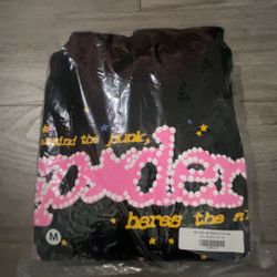 Sp5der Hoodie Pink V2 (M)