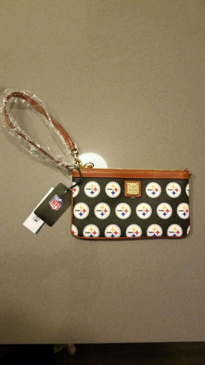 Dooney and Bourke Steelers Wristlet