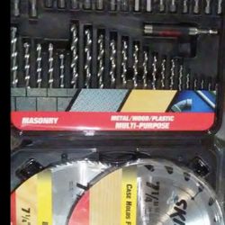 SKIL 51 piece circular saw blade drilling and driving set New