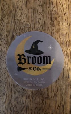 Sequined Witches Stew With Bat Art Deco Tabletop 