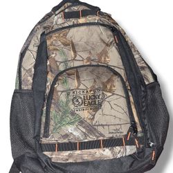 Kickapoo Lucky Eagle Casino Camo Backpack 