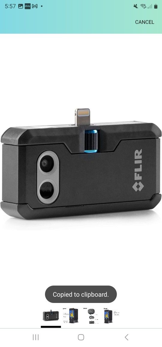 Camera Attachment Flir One Ios Thermal Imaging Camera FLIR One Pro