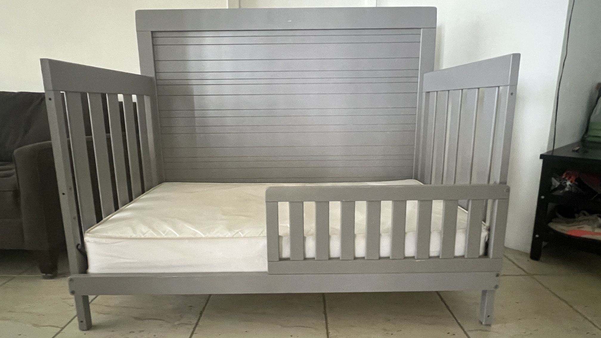 Archer 4-in-1 Convertible Crib By Delta Children With Mattress