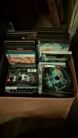 Video games and 3d blurays, steel case blurays