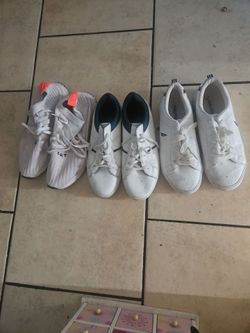3 pairs of sneakers