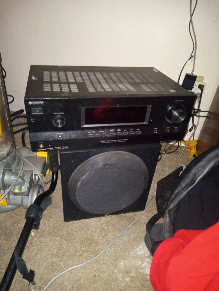 Sony Receiver Yamaha Sub