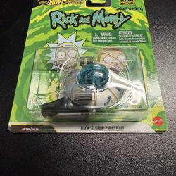 Hot Wheels Premium – Rick & Morty “Rick’s Ship” (Pop Culture Series)