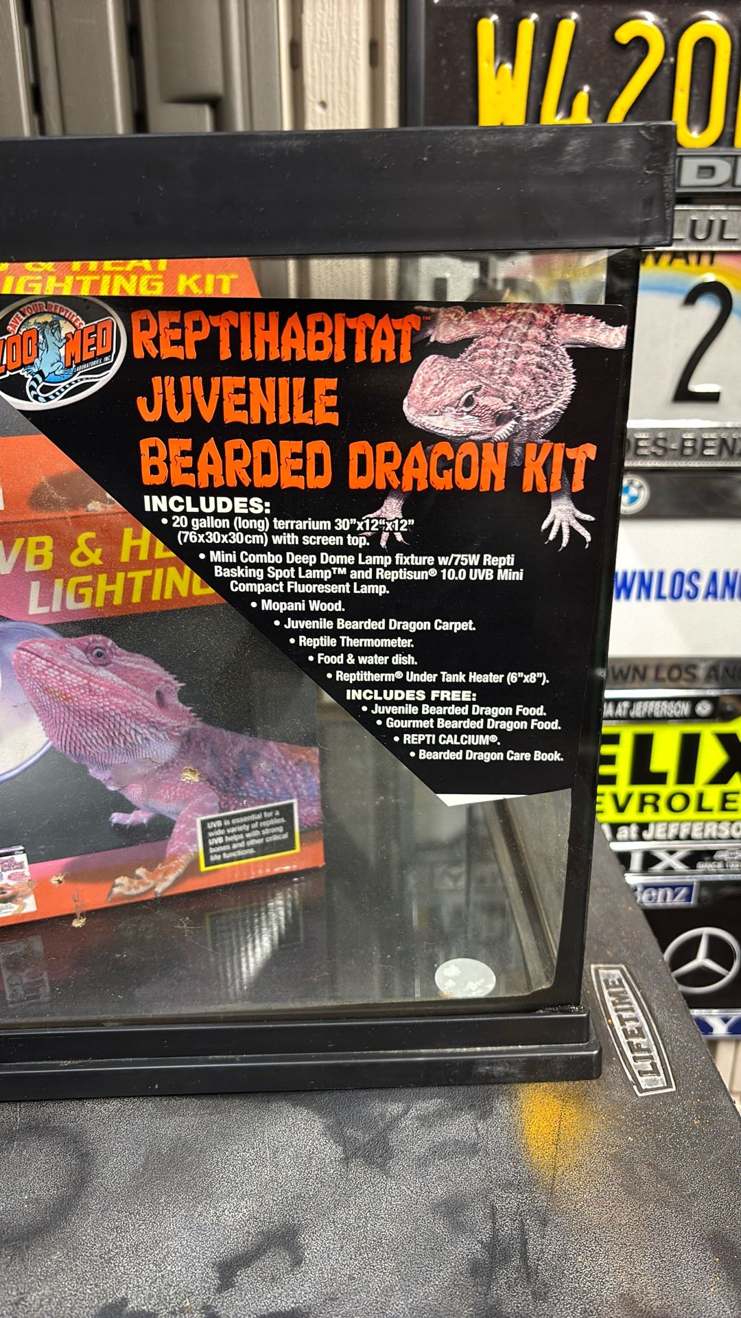 Reptile Tank With Accessories In Good Shape Look At Pics 