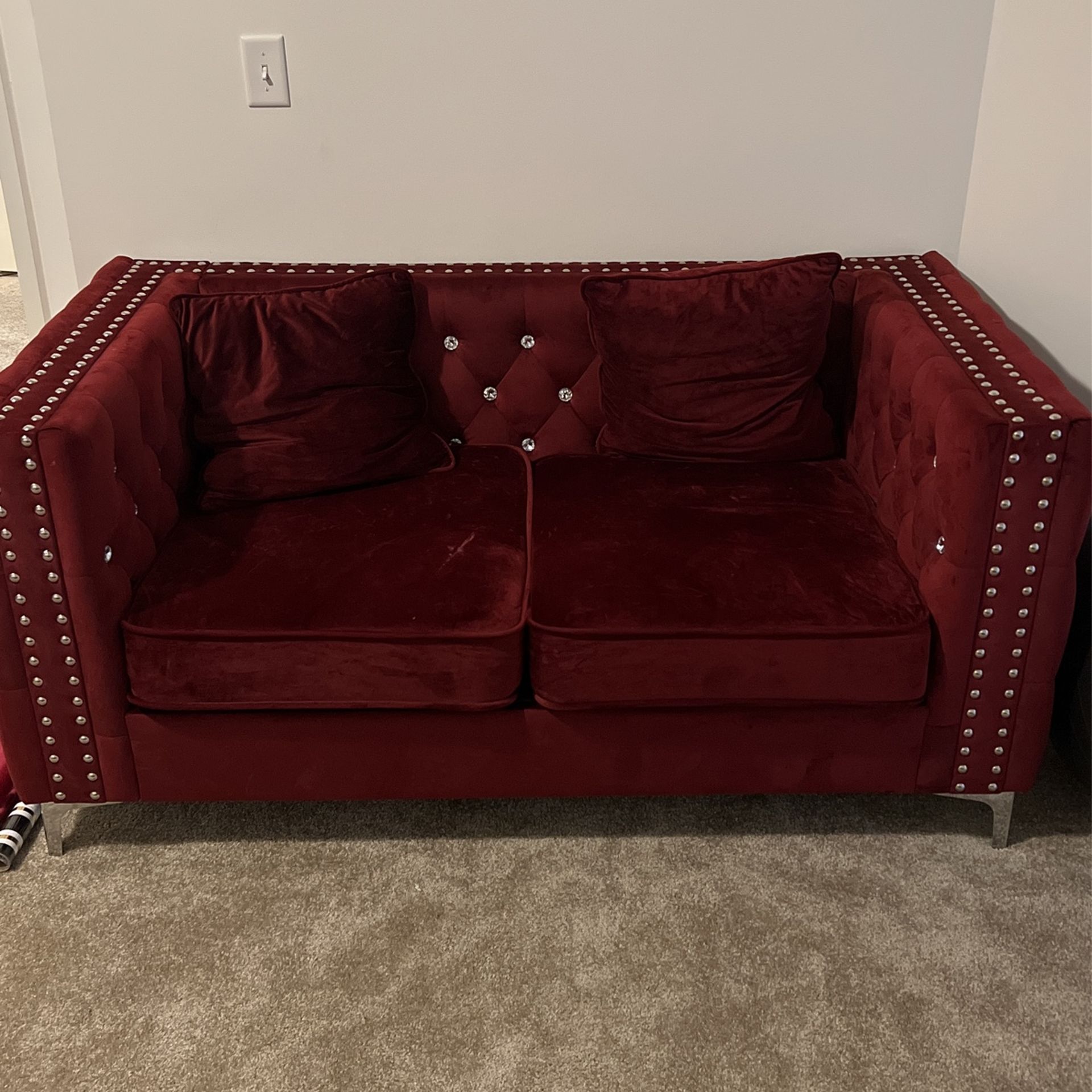 Velvet sofa for Sale in Greenbelt, MD OfferUp