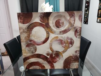 Circle Canvas Wall Art