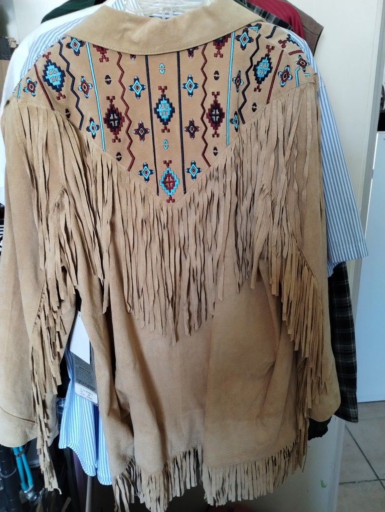 Via Accenti Leather Jacket