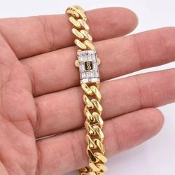 Miami Cuban Necklace And Bracelet 