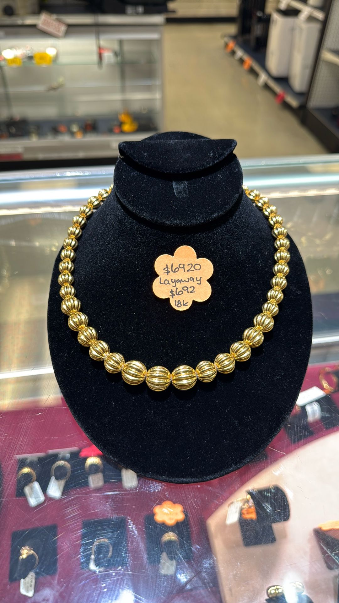 18k Ball Necklace ‼️ASK FOR DIANA‼️