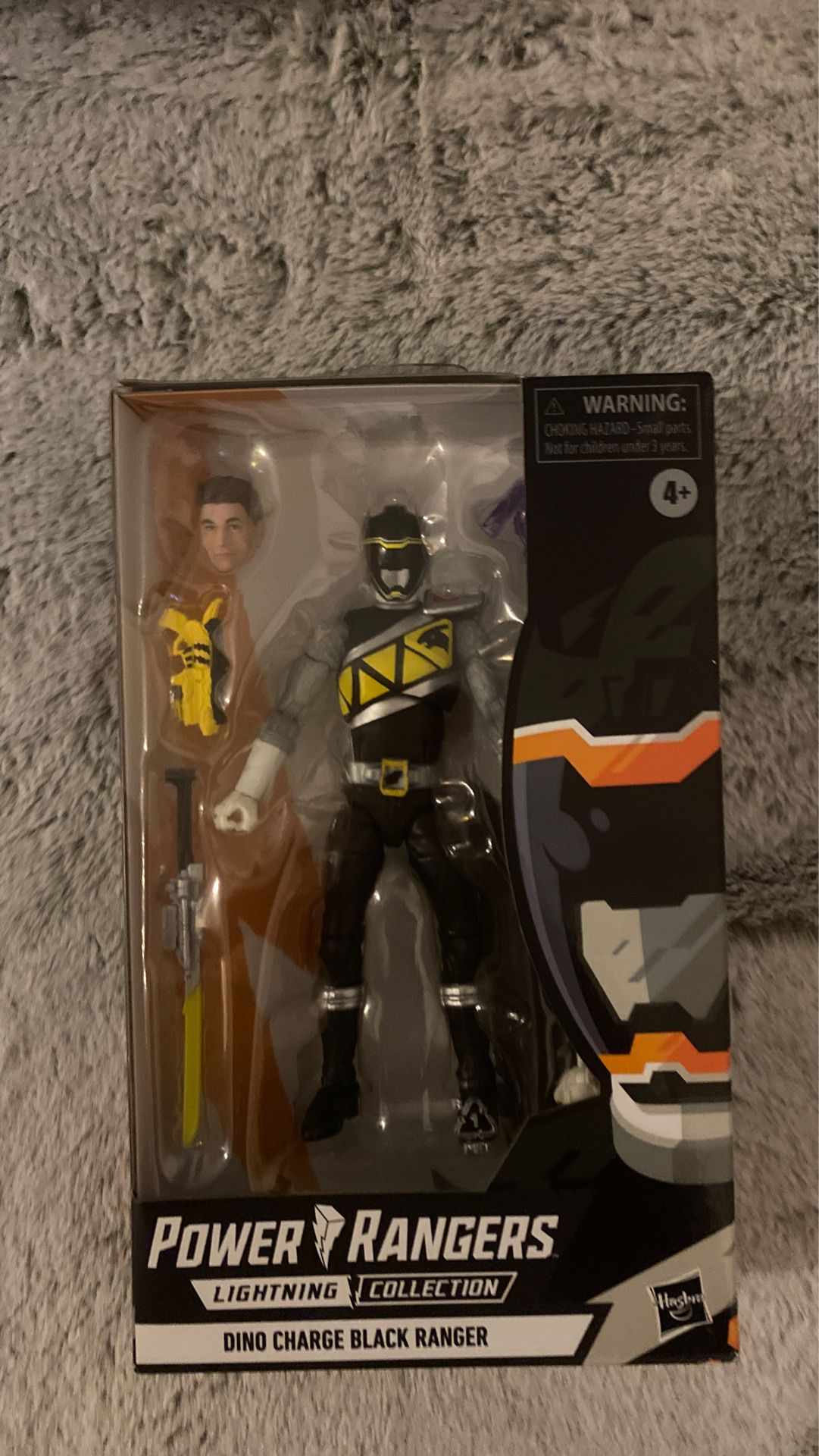 Power Rangers Lightning Collection Dino Charge Black Target Exclusive