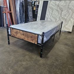 Twin Bed Frame And Mattress 