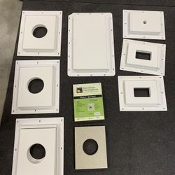 Fiber cement mounting blocks 