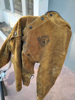 welding coat.