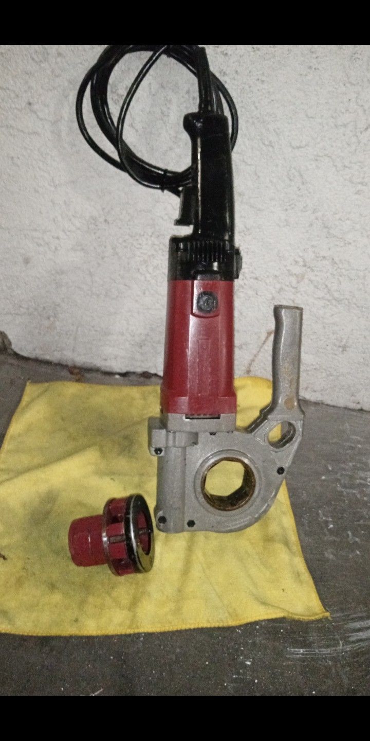 Rothenberger Electric Pipe Threader Nr. 7.1005 1/2 To 1 In In Good Working Condition