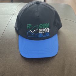 Moncler Gore-Tex Windstopper Nylon Baseball Hat In Multicolor.