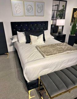 New 4pc bedroom set in box buy now Pay later $39 down no credit needed