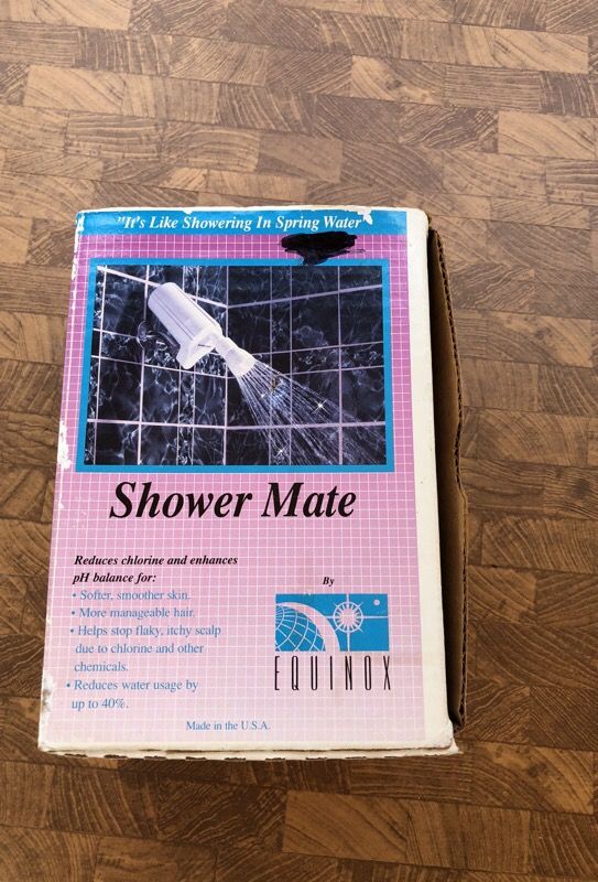 Equinox shower mate filter system filter shower head model 1220