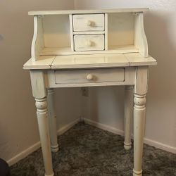 Small White Vanity/Desk