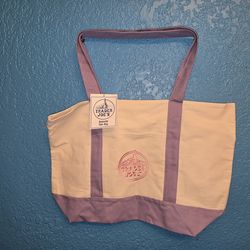 Trader joes full size lavender tote