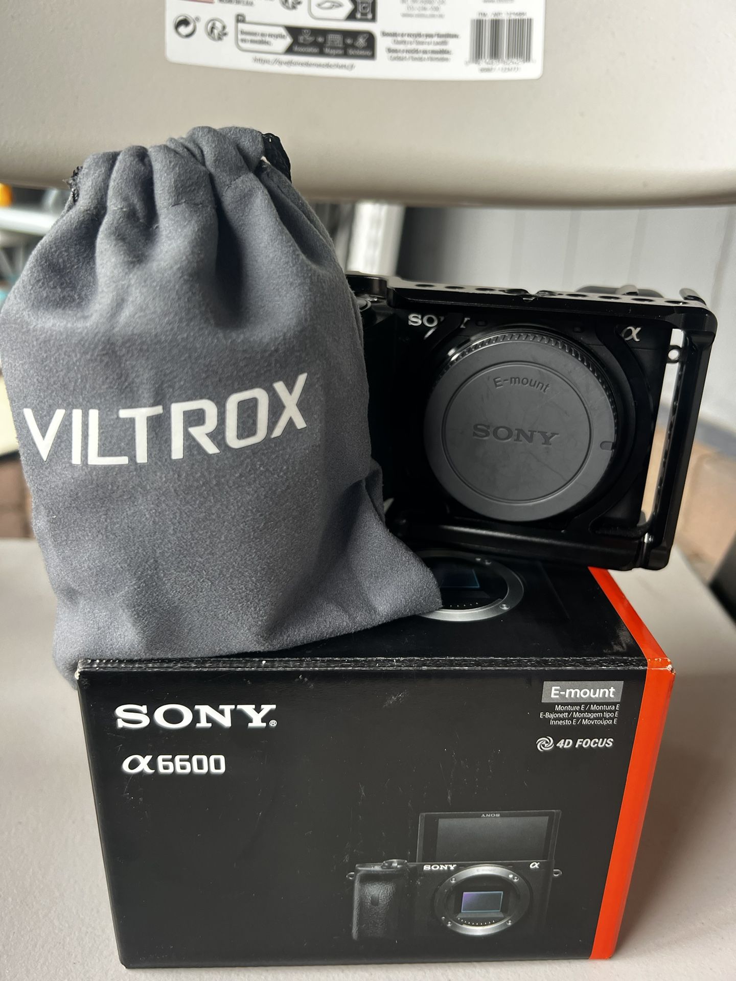 Sony A6600 With Viltrox lens