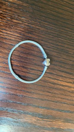 Pandora Snake Chain Charm Bracelet