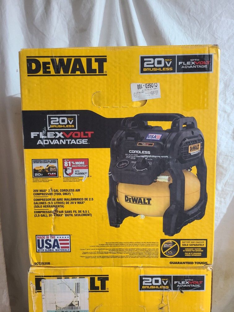 Dewalt 20V 2.5gal Flexvolt Advantage Tool Only