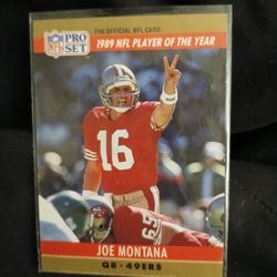 joe montana  sports card