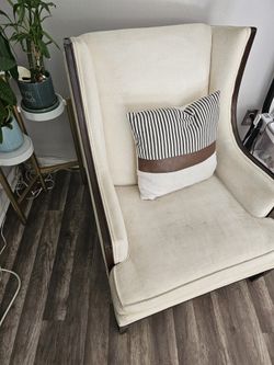 Accent Chair Cream Color 50.00