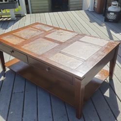 Marble Top Coffee Table