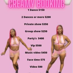 Book ME As Your Dancer 