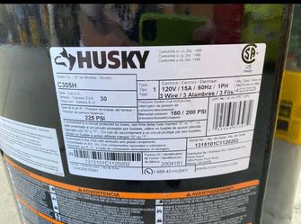 Husky C305H 30 Gallon Air Compressor