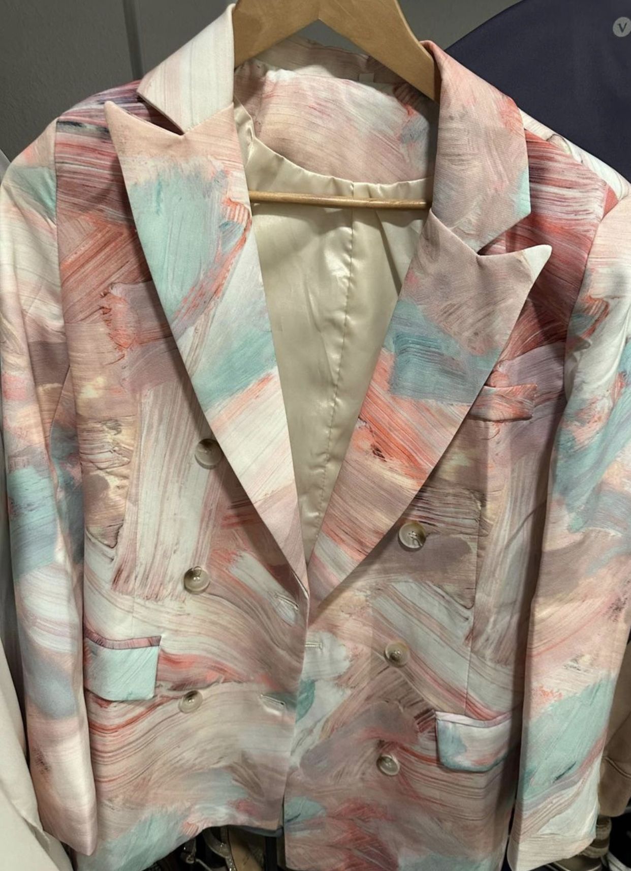 Pastel Multicolor blazer 