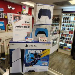 PlayStation 5 Fortnite (versión en disco, 1 TB), totalmente nueva. Llévatela a plazos con solo $10 de pago inicial 🤩 (sin necesidad de crédito ✅).