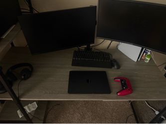 Desk with storage