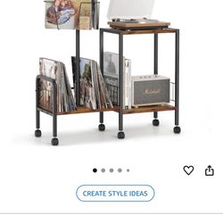 Vinyl Record Storage Rotating Stand  $35