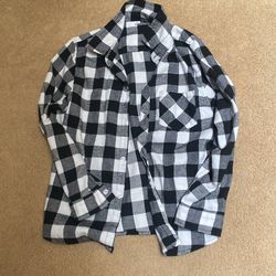 Long sleeve plaid Boys/Girls Size 10