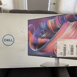Dell monitor  27” flat screen 