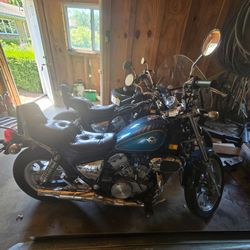 1993 kawasaki 750 vulcan and parts bike