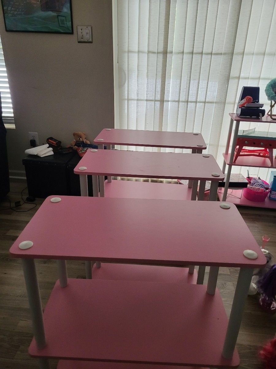 Bookcase /Storage Shelves Set Of  Three