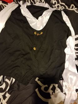 Vampire costume shirt