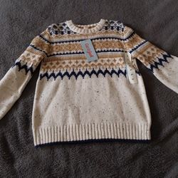 Cat And Jacket Sweatshirt Kids Size 5t