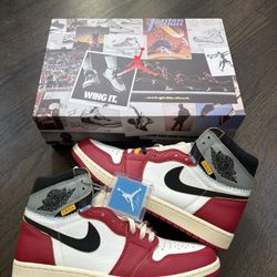 Jordan 1 Union La Chicago Shadow Size 10.5 Brand New 