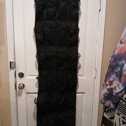 Shoe Rack Hangs On Door
